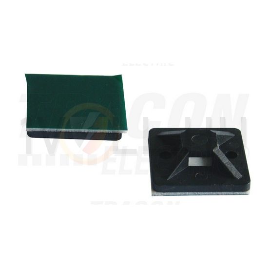 Kötegelő talp négy oldalt fűzhető ragasztott és csavaros poliamid (PA) fekete TRACON - TALP271