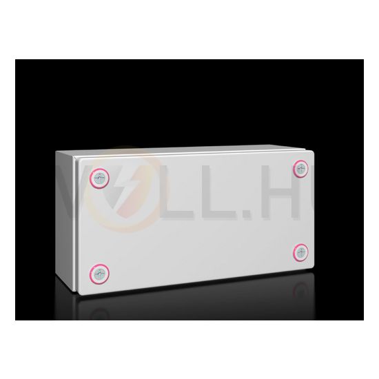 Kötődoboz falonkívüli 200mm x 200mm x 120mm acél IP66 tömszelence KX 1502.000 Rittal - 1502000