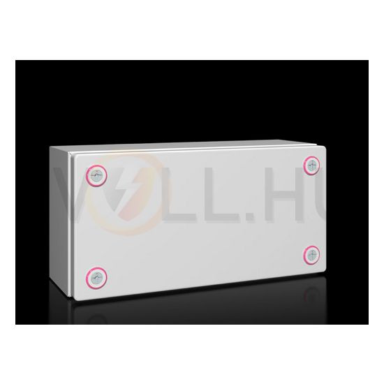 Kötődoboz falonkívüli 300mm x 150mm x 120mm acél IP66 tömszelence KX 1501.000 Rittal - 1501000