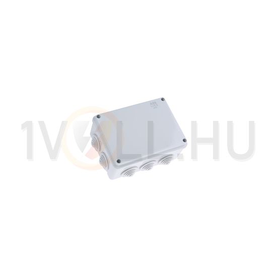 Kötődoboz falonkívüli műanyag 153mm x 110mm 66mm szürke teli fedél-fedél IP55 System Pro E ABB - M008220000