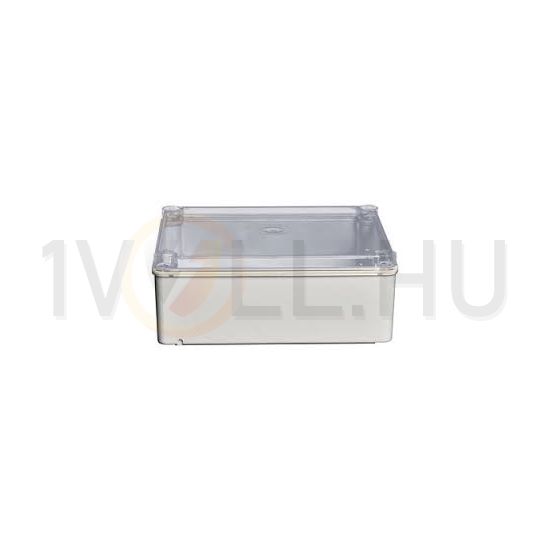 Kötődoboz falonkívüli műanyag 220mm x 170mm 80mm szürke teli fedél-fedél IP55 System Pro E ABB - 1SL0876A00