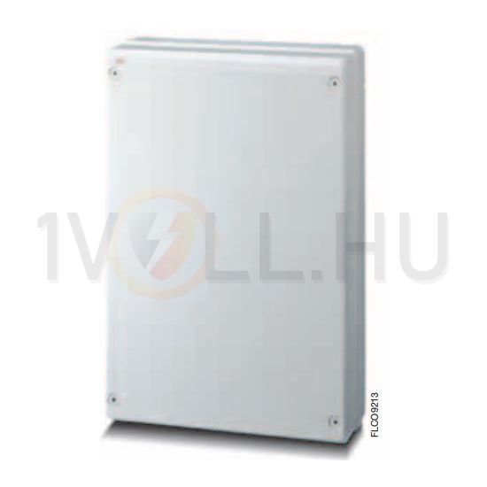 Kötődoboz falonkívüli műanyag 380mm x 570mm 140mm szürke teli fedél-fedél IP65 System Pro E ABB - M128180020