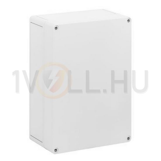 Kötődoboz zárt falonkívüli 180mmx 254mmx 111mm szürke műanyag IP66 CK 2518/111 OV CONTA-CLIP - 4289.3