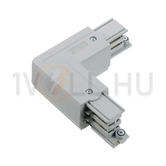 L-kanyarelem 3F világítási sínhez 16A bal 230-400V 3F falonkívüli alumínium XTS 34-1 LIVAL - 19170341