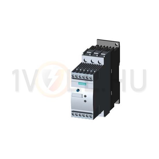 Lágyindító egyirányú 200-480V 15.0kW/400Vszabvány kapcsolás 32A 3RW Sirius SIEMENS - 3RW3027-1BB04