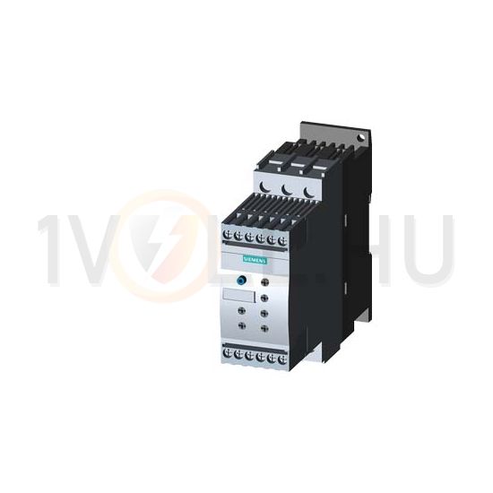 Lágyindító egyirányú 200-480V 15.0kW/400Vszabvány kapcsolás 32A 3RW Sirius SIEMENS - 3RW4027-1BB04