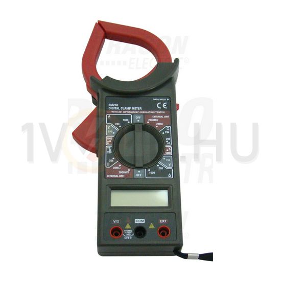 Lakatfogó V-A-Ohm LCD digitális 1000A-max./AC LF266 TRACON