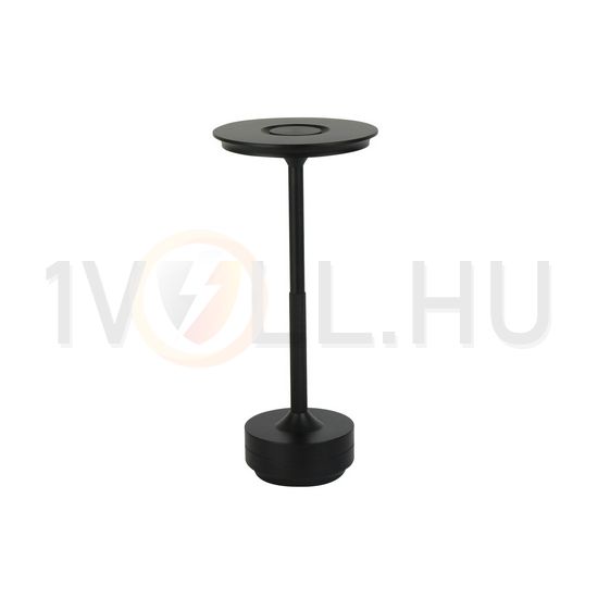LED asztali lámpatest fekete 3CCT DIM 2x3,7V/2Ah/Li-ion/8h-akku IP54 1x 2,5W DC Camelia LED line - 204423