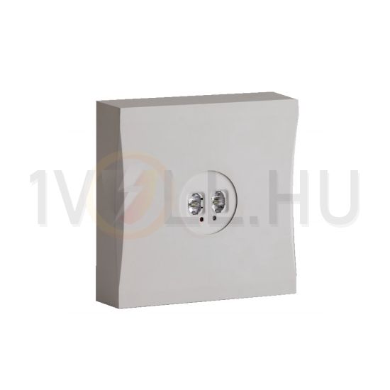 LED biztonsági világítás készenléti 1W 230V AC 1h-szigetüzem mennyezeti VIA LED VMSE NORMALUX - VIALEDVMSE