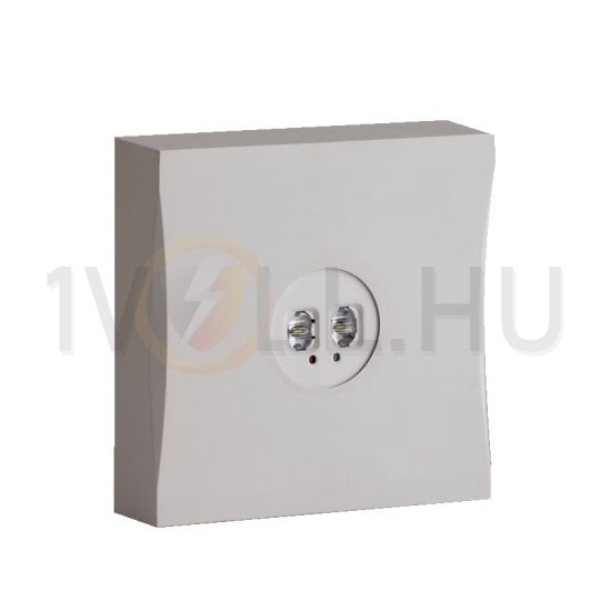 LED biztonsági világítás készenléti folyosóra 1W 230V AC 1h-szigetüzem IP20 VIA LED VMVE NORMALUX - VIALEDVMVE