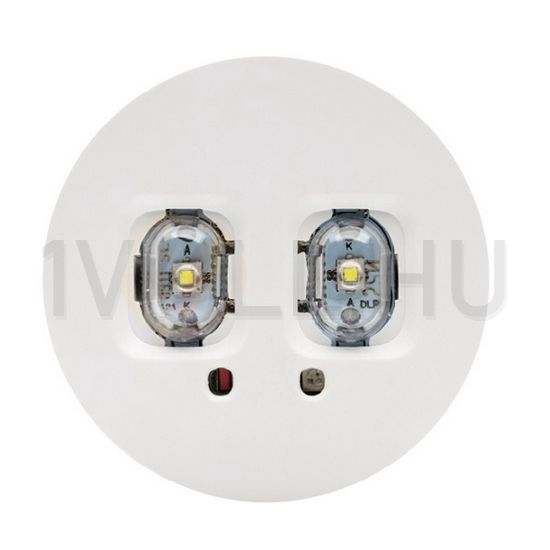 LED biztonsági világítás készenléti folyosóra 1W 230V AC 1h-szigetüzem IP20 VIA LED VVE NORMALUX - VIALEDVVE