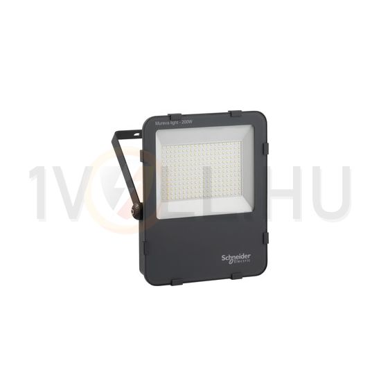 LED fényvető 1x 200W 230V AC 20000lm 6500K fekete-ház alumínium IP65 Mureva LED Schneider - IMT47223