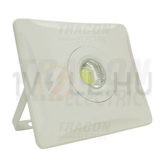 LED fényvető A 1x 50W 180-265V AC 3500lm 4000K fehér-ház alumínium IP65 TRACON - RCOB50W