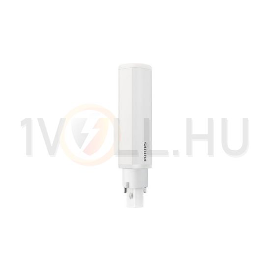 LED kompakt fénycső 2P egyfejű cső 6.9W- G24d-2 770lm 4000K 120° 220-240V fehér 30000h CorePro LED PLC 6.9W 840 2P G24d-2 Philips - 929003757302