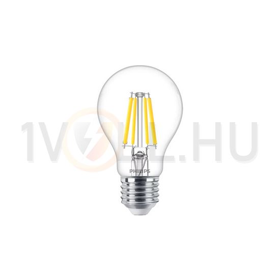 LED lámpa A60 körte A filament 3.4W- E27 470lm 2700K 220-240V fehér MAS VLE LEDBulb Philips - 929003070502