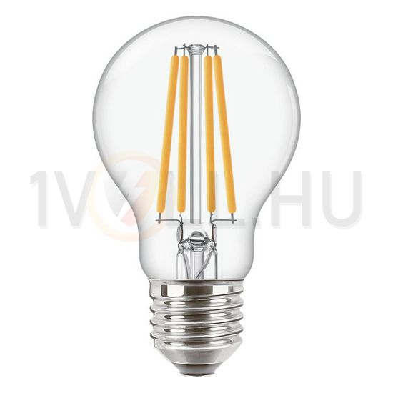 LED lámpa A60 körte A filament 10,5W- 100W E27 1521lm 827 220-240V AC CorePro LEDbulb Philips - 929002026192