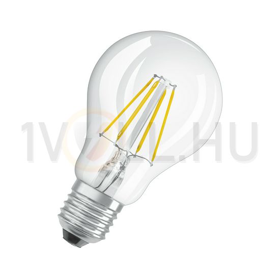 LED lámpa A60 körte A filament 4W- 40W E27 470lm 827 220-240V AC 10000h 300° LVCLA40 LEDVANCE - 4058075439856