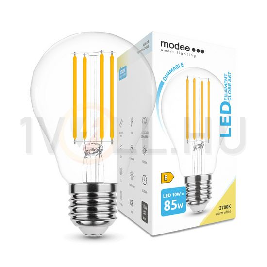 LED lámpa A67 DIM körte A filament 10W- 90W E27 1350lm 827 DIM 220-240V AC 35000h 360° Modee - ML-A67F2700K10WE27D