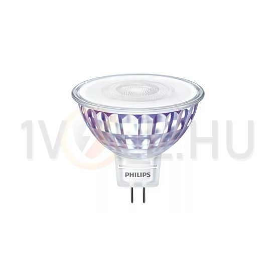 LED lámpa tükrös MR16 7.5W- GU5.3 660lm 770cd 4000K 60° 12V fehér MASTER LEDspot Value Philips - 929002493702