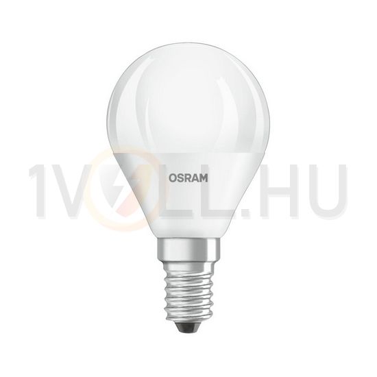 LED lámpa gömb 5.7W 40W 220-240V AC E14 470lm 840 15000h A+-en.o. 4000K LED Value CLP LEDVANCE - 4058075147911