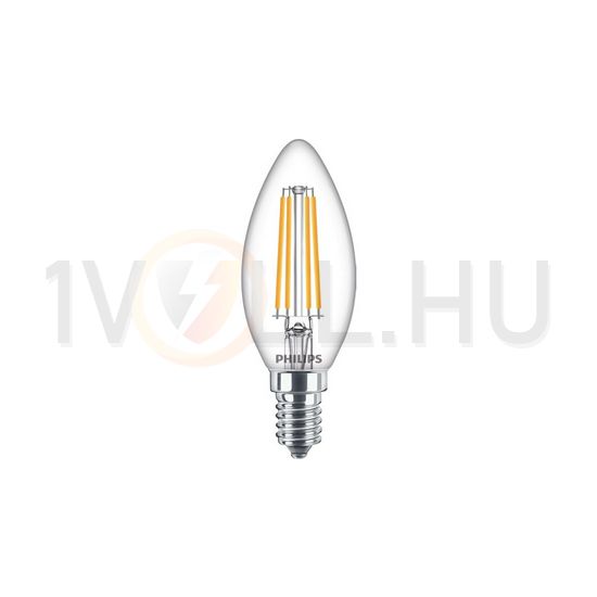 LED lámpa B35 gyertya filament 6,5W- 60W E14 806lm 827 220-240V AC CorePro LEDCandle Philips - 929002028092