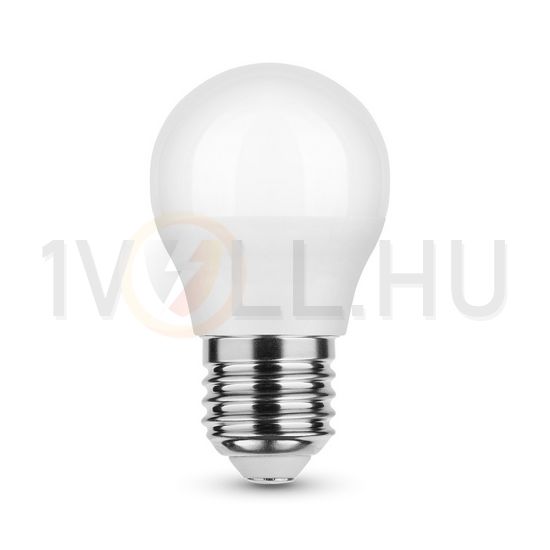 LED lámpa kisgömb P45 7W- 45W E27 550lm 860 220-240V AC 25000h 180° 6000K Modee - G456000K7WE27