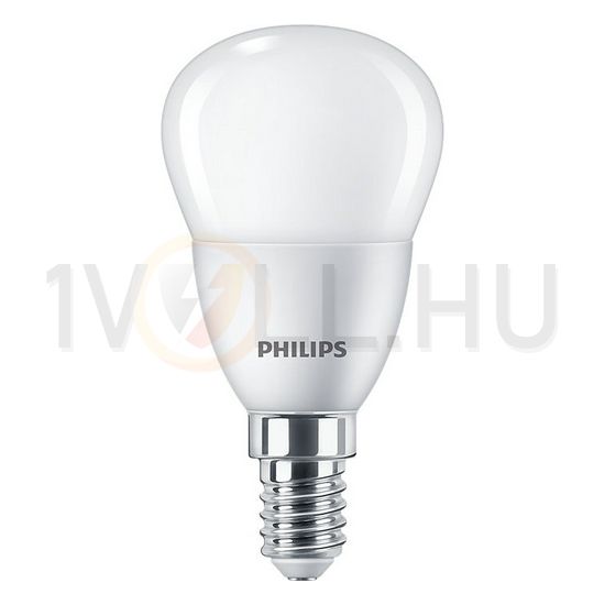 LED lámpa P45 kisgömb 5W- 40W E14 470lm 827 220-240V AC 15000h 2700K CorePro LEDlustre Philips - 929002969602