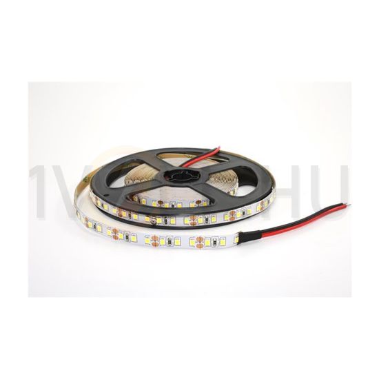 LED szalag 5m öntapadó 9.6W/m 120db/m 1200lm/m fehér-fényű 12V DC 4000K IP20 8mm - CLE12224