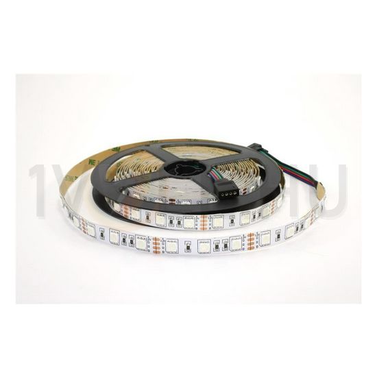 LED szalag RGB nyákos SMD5050 (5m) 14.4W/m 60db/m RGB 12V DC IP20 Clearled - CLW15629