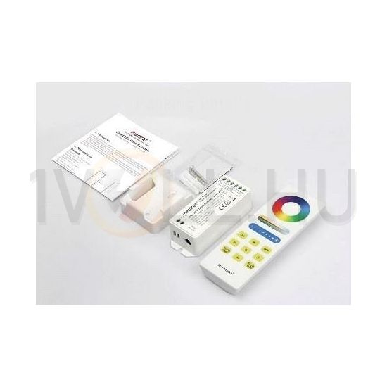 LED vezérlő+távirányító készlet RGB+CCT RF távirányítóval RF 12-24V/ 12-24V 15A-max. IP20 MiBoxer - CL90076