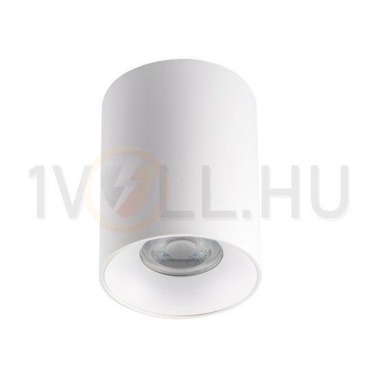 LED szpot lámpatest álmennyezetbe PAR16 1x 25W 220-240V AC GU10 fehér-ház RITI GU10 W/W KANLUX - 27569