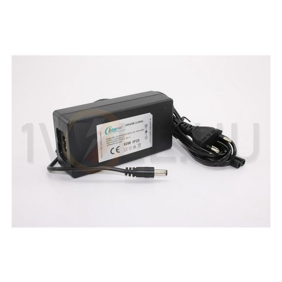 LED laptoptáp kapcs.üzem stabilizált rövidzárvédett állandó feszültségű 60W 12V 5000mA Clearled - CL20602L