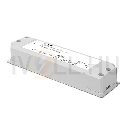 LED előtét állandó feszültségű 30W 24V 0-1250mA műanyag tokozás-ház IP20 LCV 30W 24V TCI - 127820