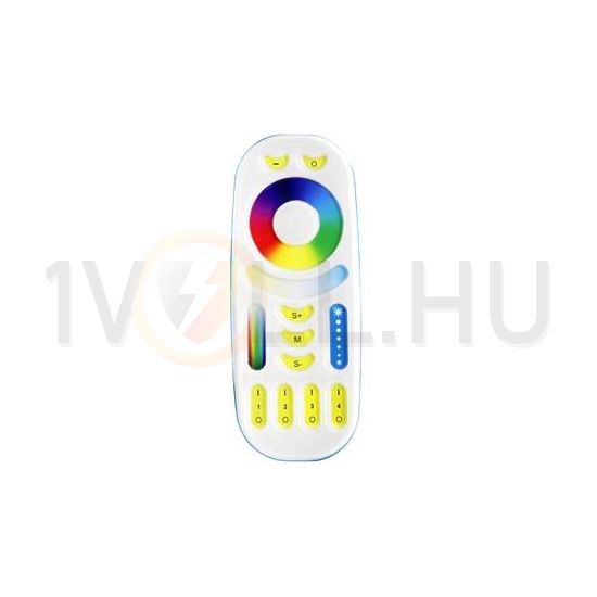 Multifunklciós távirányító RGB+CC CL90044 LED vezérlőhöz 2,4GHz 2xAAA-elem 4csatorna Clearled - CL90046