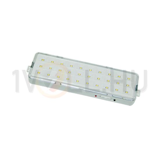 LED vészvilágító állandó/készenléti 2W 220-240V AC 3h-szigetüzem fali IP20 MLX JM190LED HUNILUX - HL0016746
