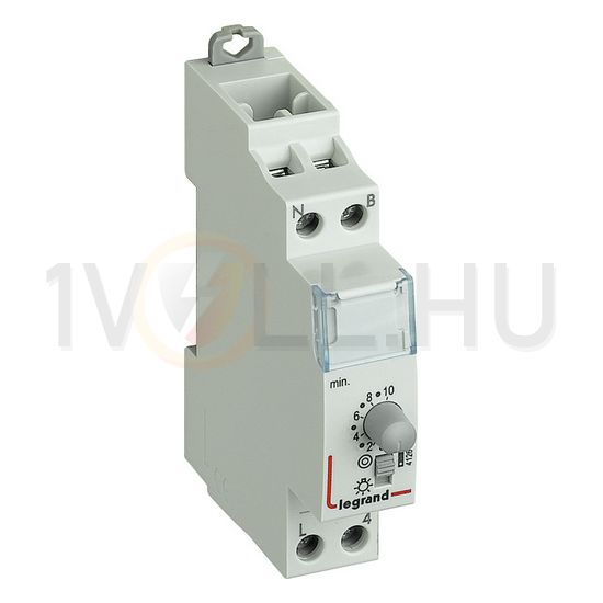 Lépcsőházi automata sorolható elektronikus 1z 0.5-10min-időzítés 16A 250V AC 1M Rex800 LEGRAND - 412602