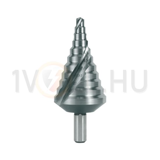 Lépcsősfúró HSS 6.5mm-min. átmérő 40.5mm-max. átmérő mm-skála RUKO - 101090