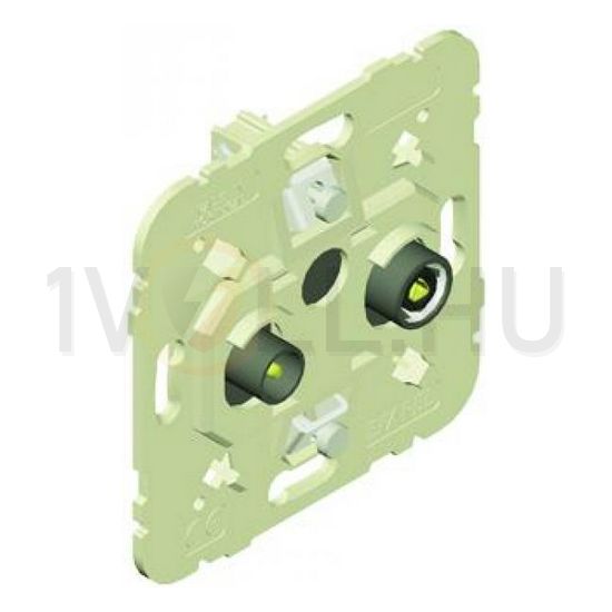 Logus90 antenna aljzat TV-R csillagpontos süllyesztett 2x végzáró 1dB/860MHz Elko EP - 21533