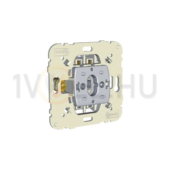Logus90 102 2P kapcsoló betét adapterrel süllyesztett rugós 1- billentyű/gomb Elko EP - 21021