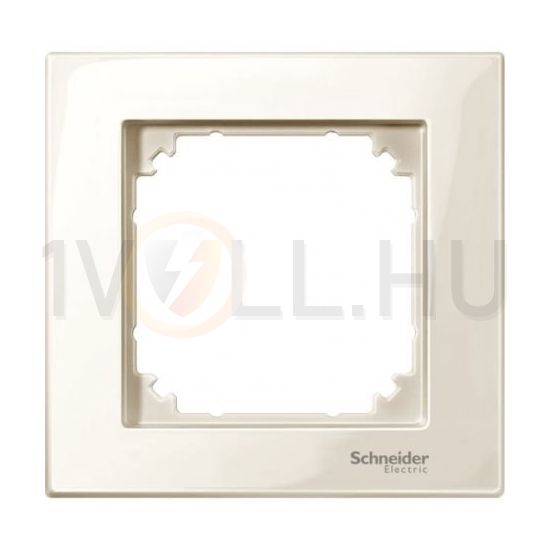 M-Plan keret 1-es krém vízszintes és függőleges műanyag Schneider - MTN515144