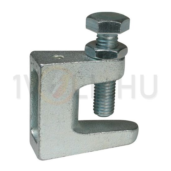 Menetes szár rögzítő kengyel csavaros peremkapocs menetes 1-18mm öntöttvas TKN8-M8 WALRAVEN - 6003208