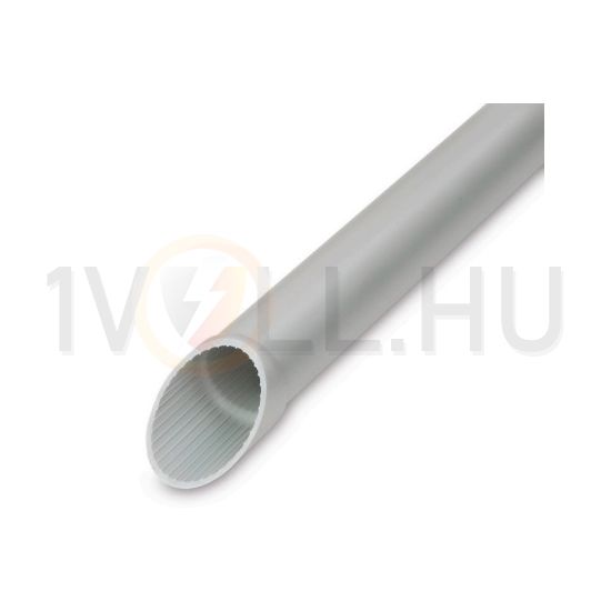 Merev (MÜII) védőcső tokozott 111/3m világosszürke 20mm/ 17.4mm PVC merev VRM Turbo 20 Dietzel - 084196