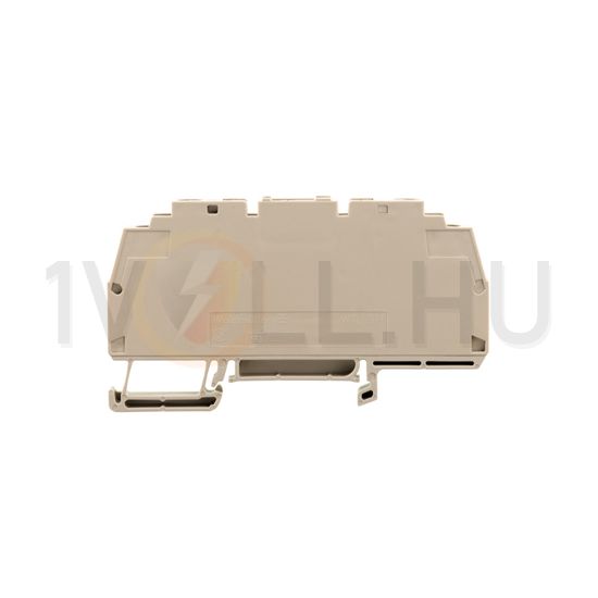 Mérő-bontó sorkapocs 41A 500V csavaros csavaros bézs 0.5-10mm2/sokerű WTL 6/3 Weidmüller - 1018800000