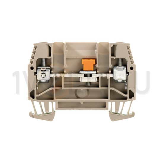 Mérő-bontó sorkapocs 41A 630V csavaros csavaros bézs 0.5-10mm2/sokerű WTL 6/1 Weidmüller - 1016700000