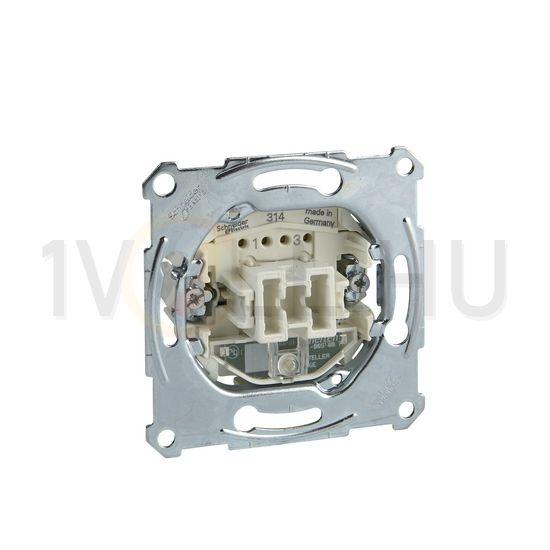 Merten 102 2P kapcsoló betét süllyesztett rugós IP20 billentyű/gomb Schneider - MTN3102-0000