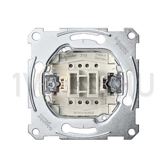 MERTEN Váltókapcsoló, rugós, 10AX (106) - MTN3116-0000