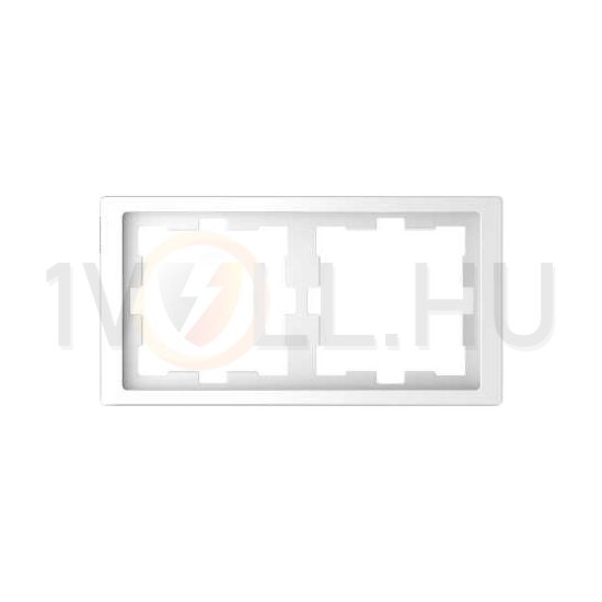 MERTEN D-Life kettes keret, lótuszfehér - MTN4020-6535