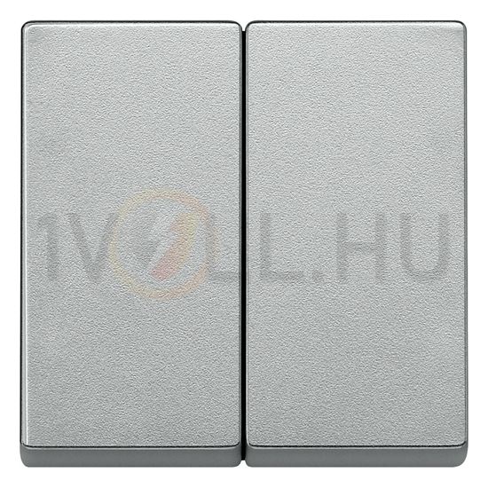 Merten-SM billentyű alumínium üres-jel IP20 műanyag matt kapocs Schneider - MTN433560