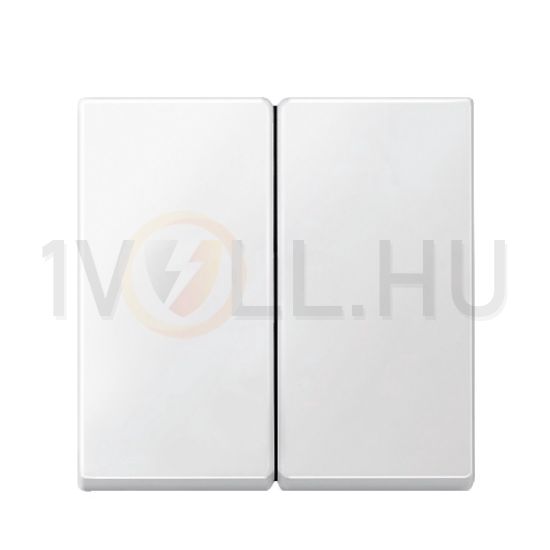 MERTEN Dupla billentyű, System-M, mattfehér - MTN433519