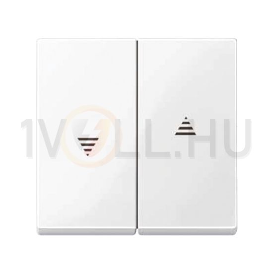 MERTEN Dupla billentyű, redőnyvezérléshez, System-M, polárfehér - MTN432419
